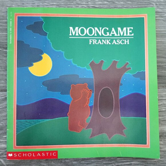 FRANK ASCH LOT OF VINTAGE 1980s BEARS PICTURE BOOKS HAPPY BIRTHDAY MOON MOONGAME - Picture 4 of 15